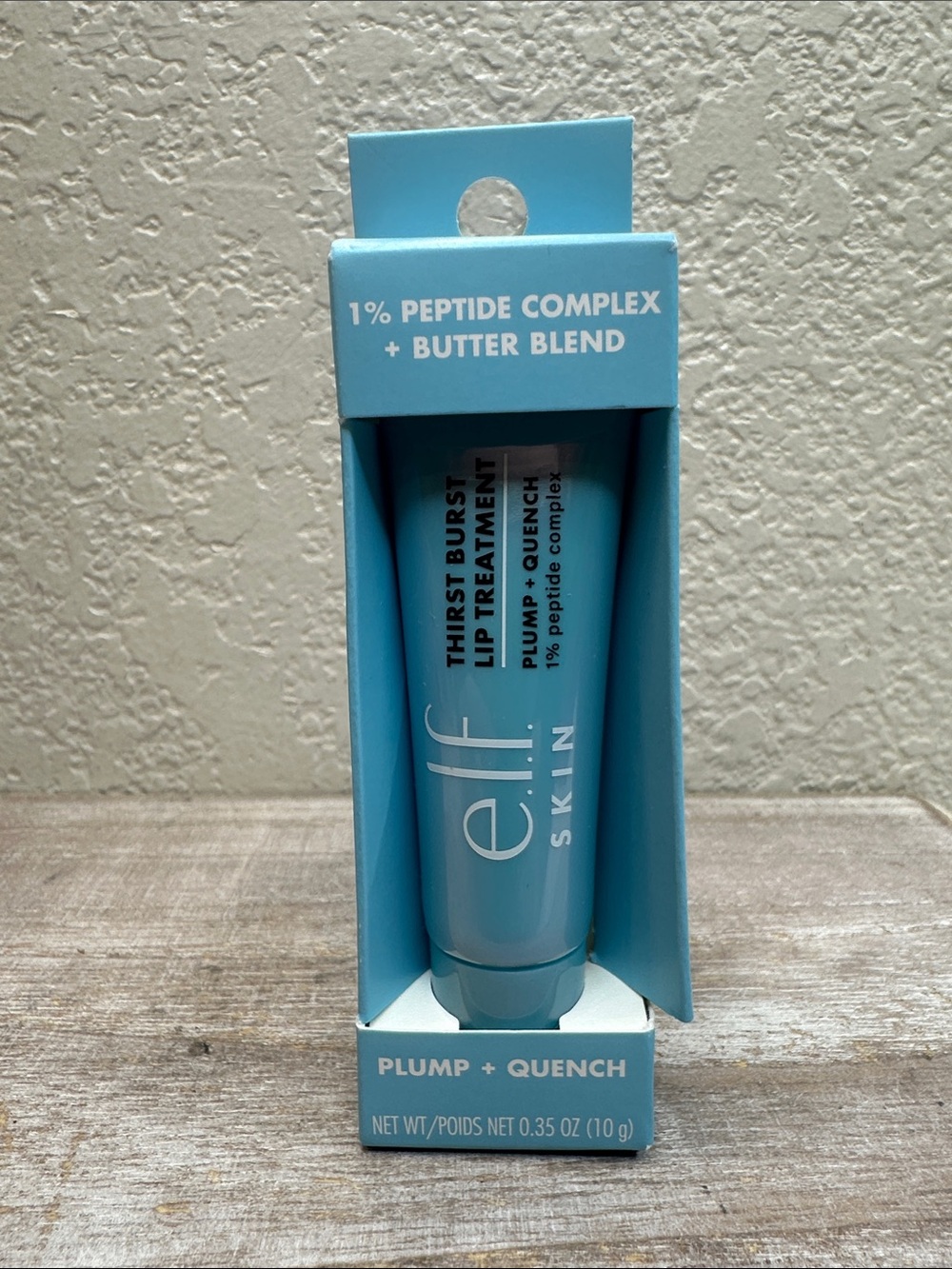 $5 🌙 e.l.f. Skin Thirst Burst Plump + Quench Peptide Lip Treatment | Hibiscus